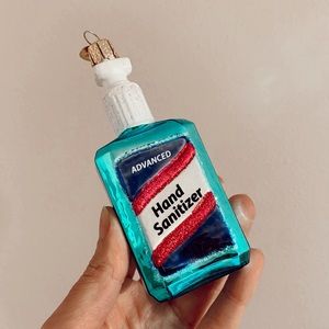 Hand Sanitizer Christmas Ornament